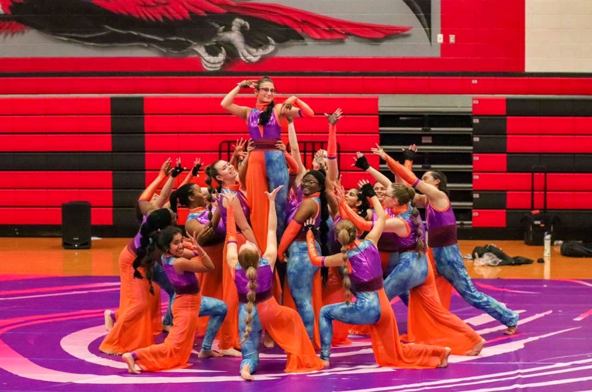 Winter Guard returns to the National Texas Colorguard Association stage Saturday, under the theme Gargoyles. For many, the competition will be the first Winter Guard performance and an opportunity to show off new skills.